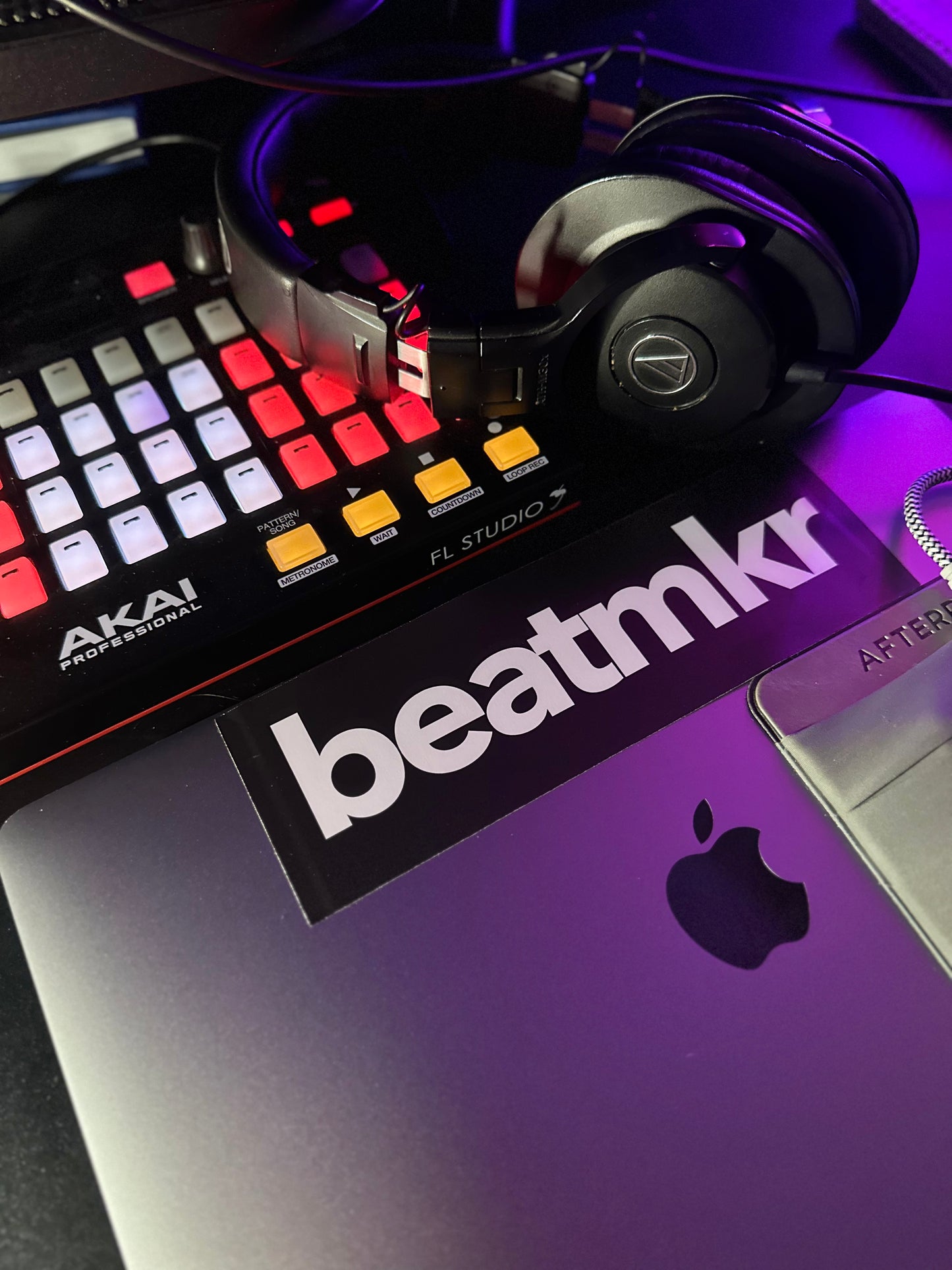 Box Logo beatmkr Sticker Pack (3 Stickers)