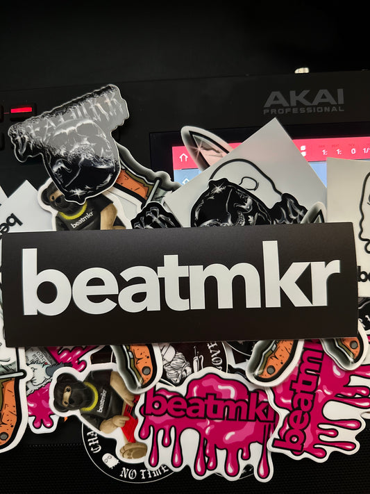 Box Logo beatmkr Sticker Pack (3 Stickers)