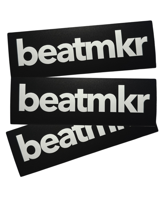 Box Logo beatmkr Sticker Pack (3 Stickers)