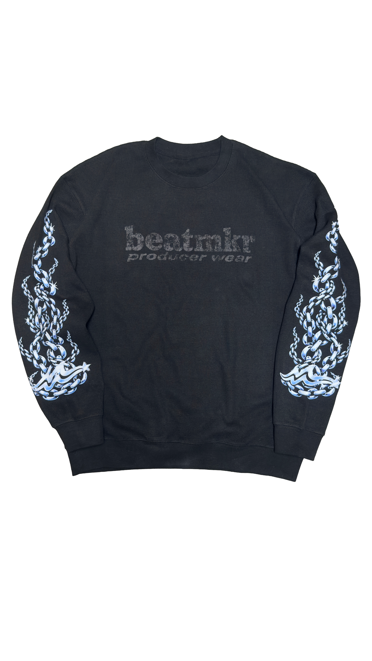 SideChain Waffle Knit Crew